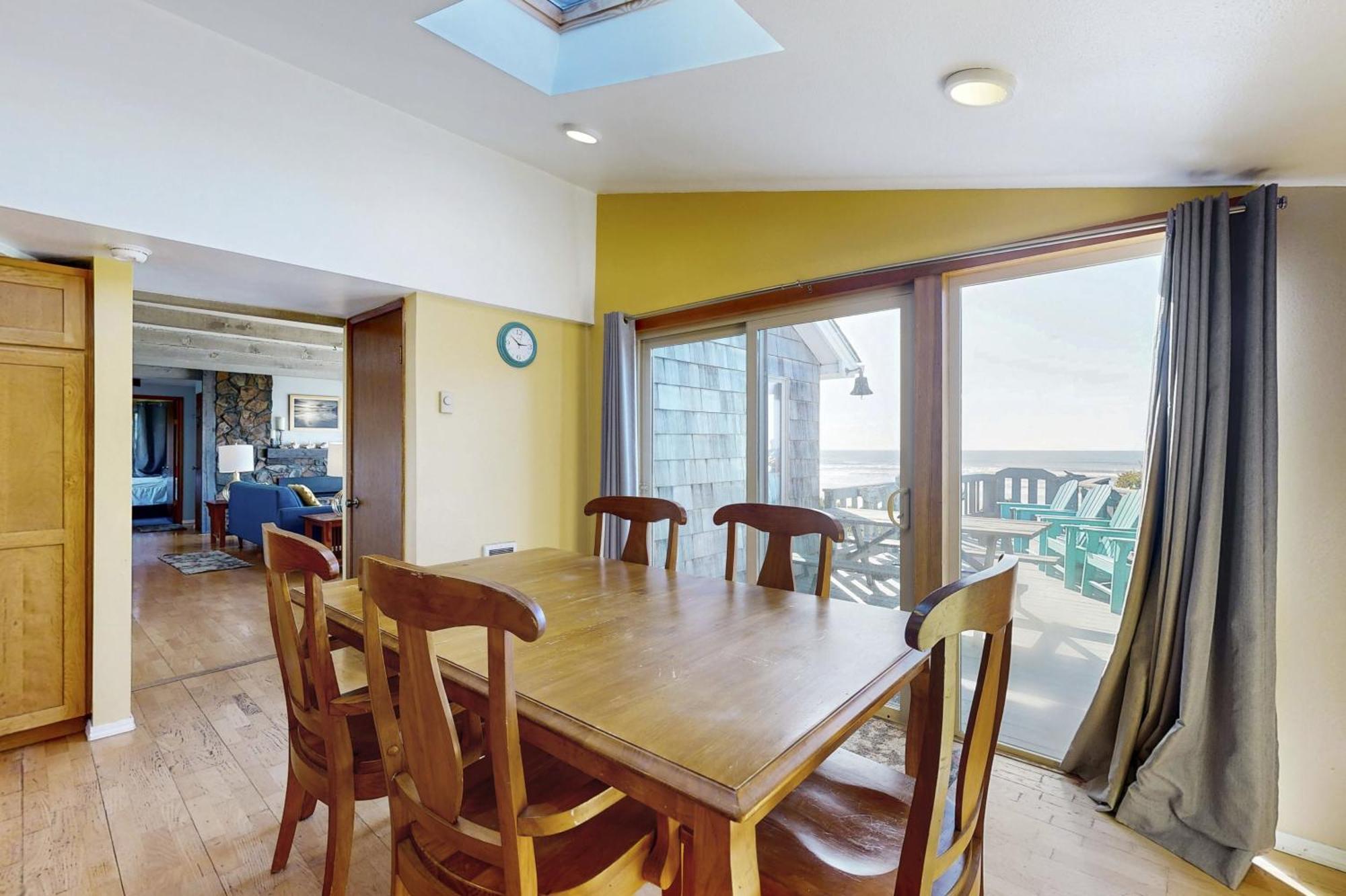 Seadrifter Oceanfront Beach House Seal Rock Zewnętrze zdjęcie