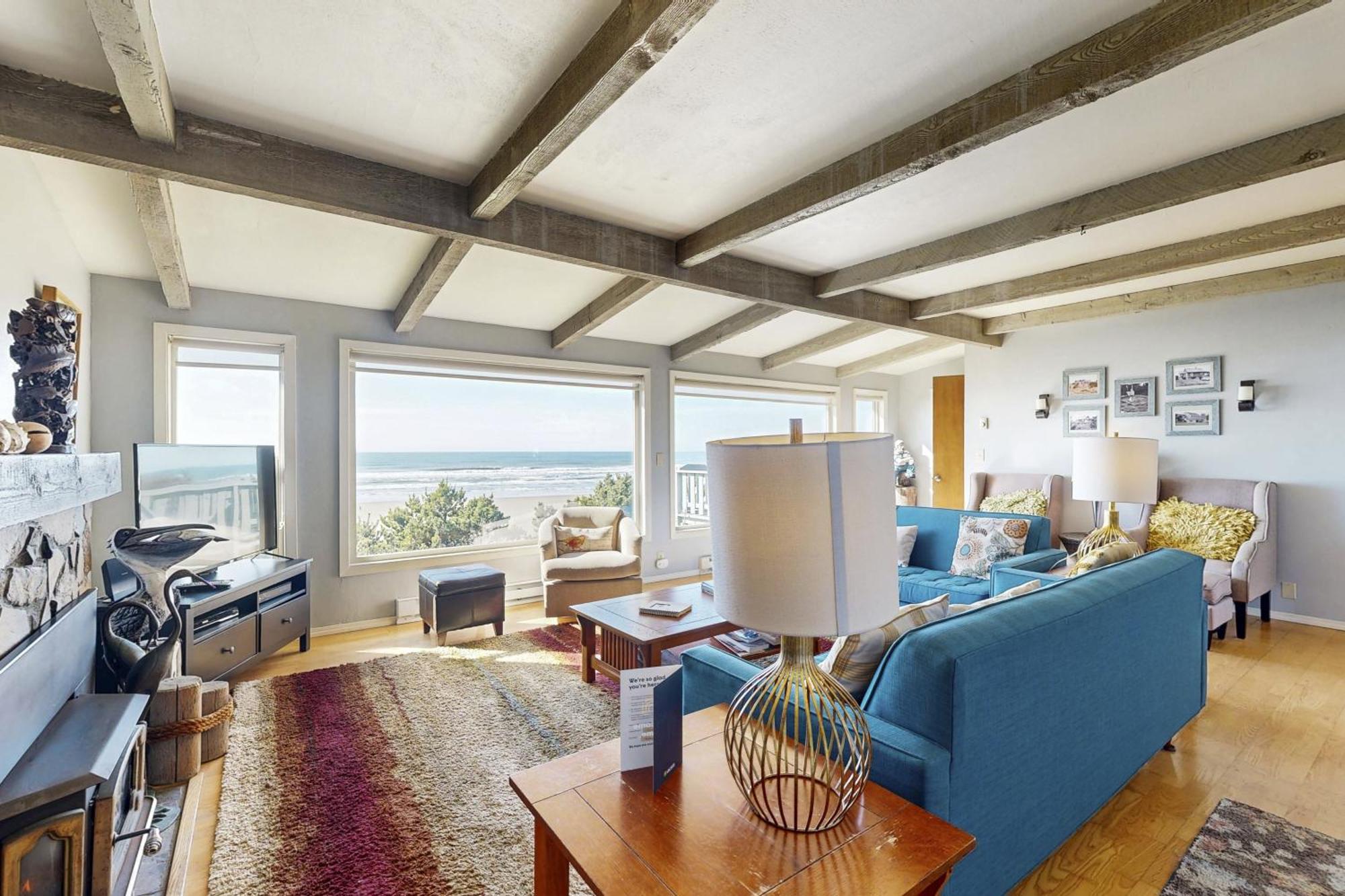 Seadrifter Oceanfront Beach House Seal Rock Zewnętrze zdjęcie